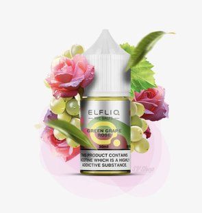 Elf Bar Elfliq Green Grape Rose Nic Salt 30ml 50mg