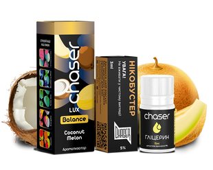 Рідина Chaser Salt Lux Coconut Melon 30 мл