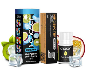 Набор Chaser Lux ICE Kiwi Passion Fruit Guava 30мл