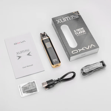 OXVA XLIM Pro Kit Brown Leather
