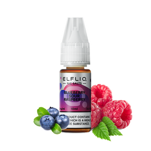 Elf Bar Elfliq Blueberry Sour Raspberry Nic Salt 10ml 30mg