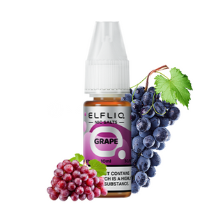 Elf Bar Elfliq Grape Nic Salt 10ml 50mg