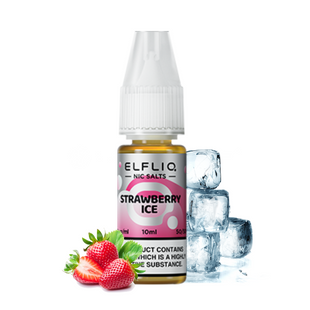 Elf Bar Elfliq Strawberry Ice Nic Salt 10ml 50mg